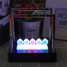 LED Light Up Kinetic Energy Home