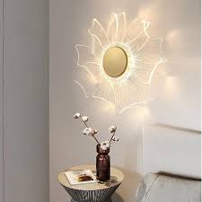 Petal Acrylic LED Wall Lamp Modern